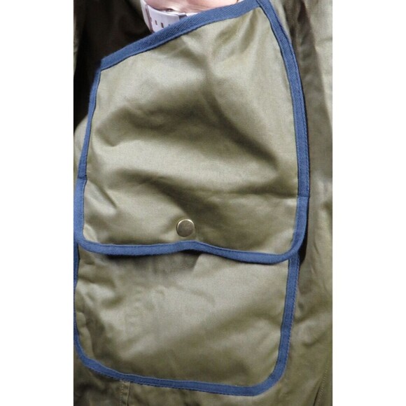 J. Crew Men’s Olive PrimaLoft Luxe Coat With Removable Liner Size XL - Picture 10 of 13